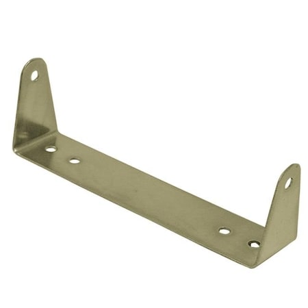 Accessories Unlimited Accessories Unlimited AU65 6.5 in. Brass Finish Single Hole Replacement Mounting Bracket for Cobra 25; Uniden PC66 & PC68 AU65